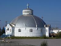 Iglu-Kirche in Inuvik