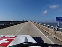Über den Lake Pontchartrain Causeway nach New Orleans