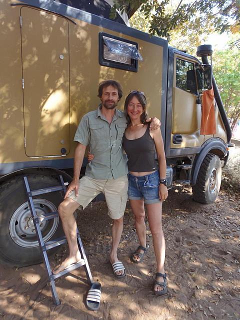 Senyati Safari Camp, Susanna und Peter