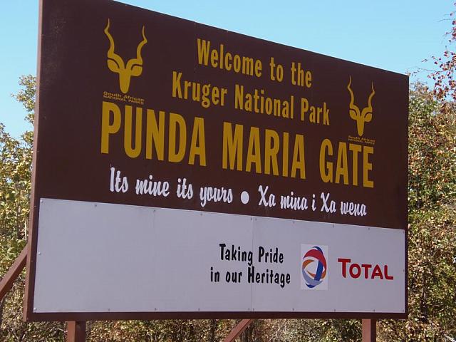 Eingang zum Punda Maria Gate, Krueger NP