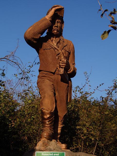 Sambia-Statue von David Livingstone