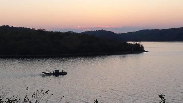 Sunset am Lake Kariba, Binga