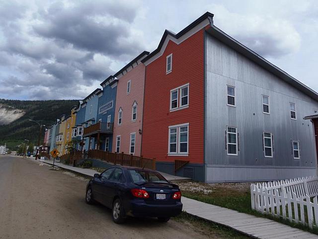 Renovierte Häuser in Dawson City