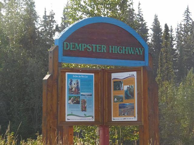 Das Abenteuer "Dempster Highway" beginnt