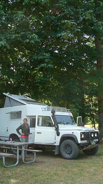 Campsite Potlatch State Park