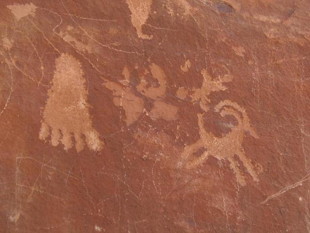 Valley of Fire, 4000 Jahre alte Petroglyphen