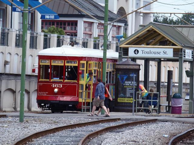 New Orleans: Nahverkehrsbahn