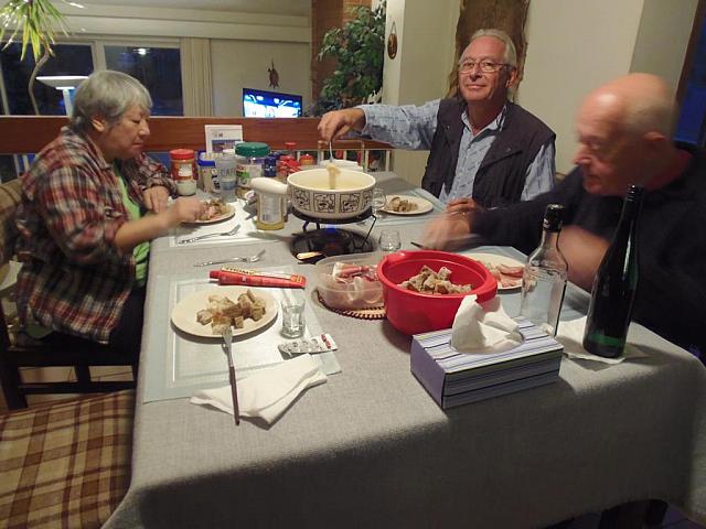 Fondue im Hause Schürmann