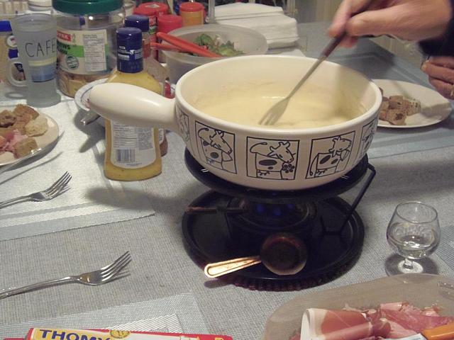 Fondue im Hause Schürmann