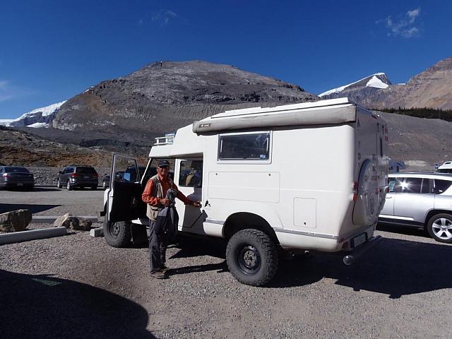 Beim Athabasca Glacier