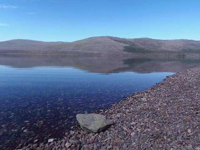 Lake McDonald am Going-to-the-sun Highway