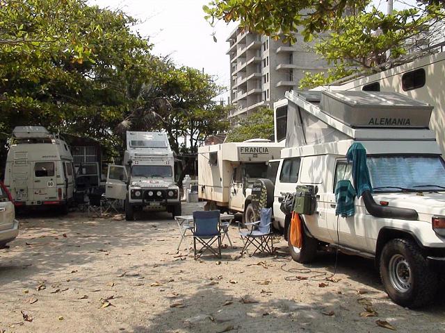 "Campingplatz" bei Hotel Bellavista