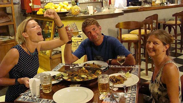 Paella - auch das gibt's in Cartagena