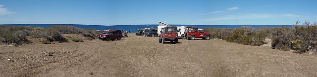 Ein Strand nur für Landrover:)