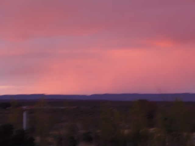 Abendstimmung über Patagonien