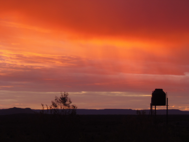 Abendstimmung über Patagonien