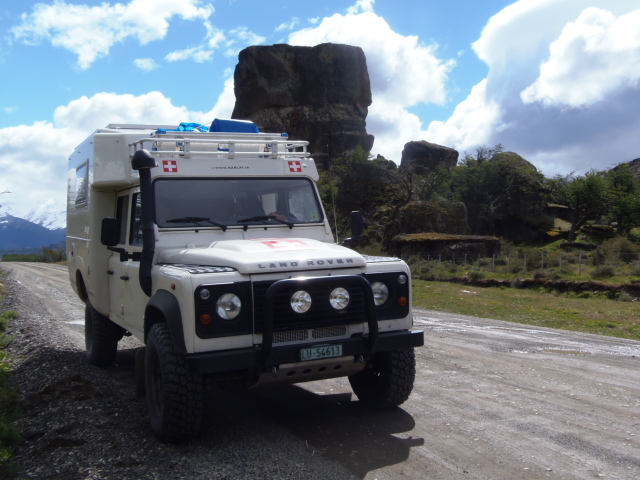 Stuhl des Teufels, auf dem Weg nach Puerto Natales