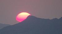 Spreetshoogte Camp, Sonnenuntergang