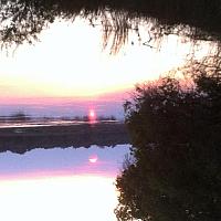 Abendstimmung am Zambezi River