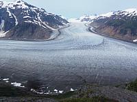 Über dem Salmon Glacier