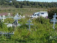 Der russische Friedhof von Ninilchik