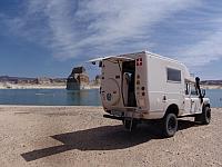 Beach am Lake Powell