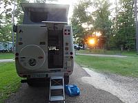 Abendstimmung im Sam Houston Jones State Park