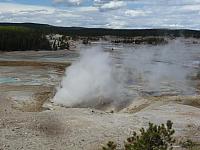 Norris Geyser Basin, Porcelain