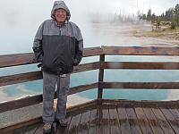 Regen am West Thumb Geyser Basin