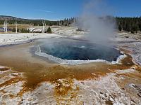 Wanderung zum Morning Glory Pool: Beauty Pool