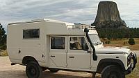 Vor dem Devils Tower, Wyoming