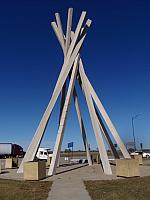 Typische Rest Area in South Dakota