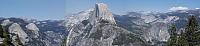 Yosemite, Panorama mit Halfdom