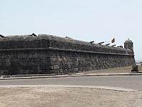 Die Stadtmauer von Cartagena