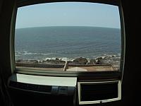 31.12.: Blick von unserem Hotelzimmer in Antofagasta