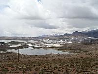 Lagunas de Cotacotani nach dem Gewitter