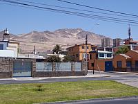Gleich hinter Antofagasta beginnt die Wüste