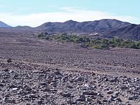 Das Dorf Peine am Rande des Salars de Atacama