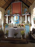 Altar der Kirche in Parinacota