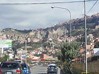 zu viele Autos in La Paz...