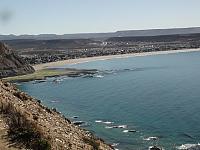 Blick von Punta Marques auf Rada Tilly