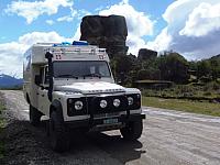 Stuhl des Teufels, auf dem Weg nach Puerto Natales